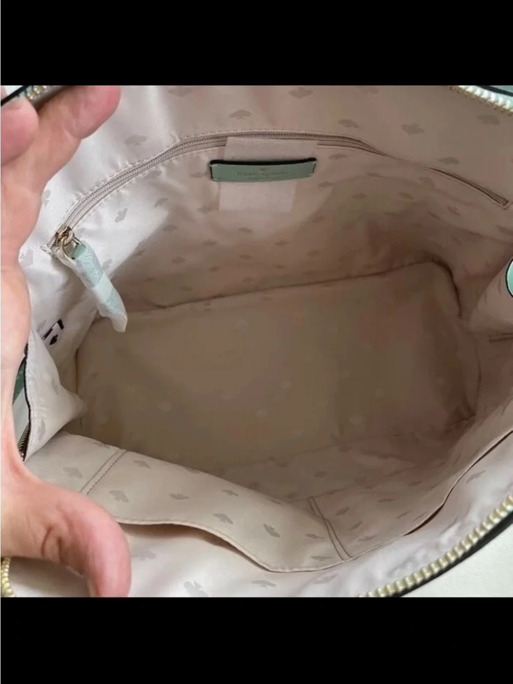 kate spade Mint Green Dome Satchel with Crossbody Strap